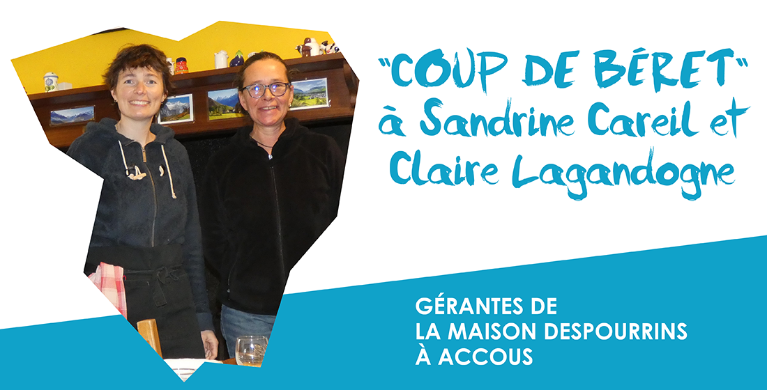 Coup de béret aux gérantes de la Maison Despourrins