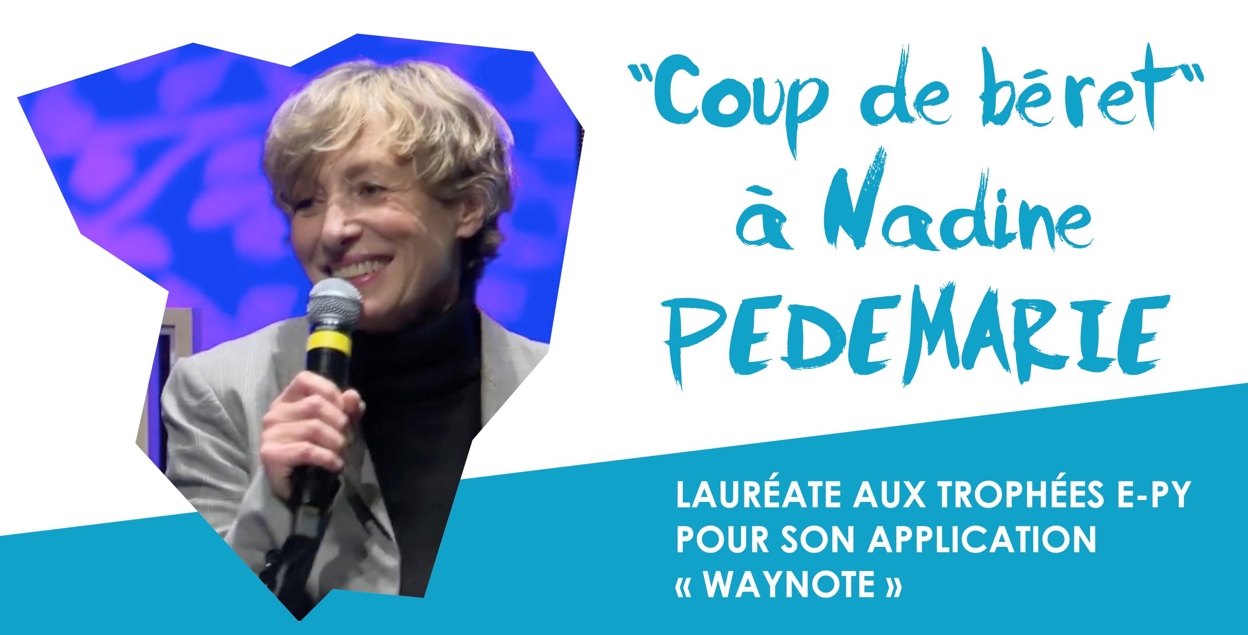 Coup de béret à Nadine PEDEMARIE